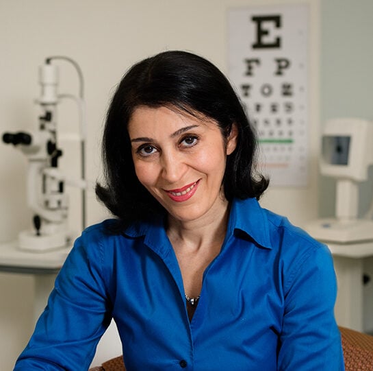 Dr. med. Azadeh Golshahi, Fachärztin für Augenheilkunde (FEBO), Privatpraxis Bonn